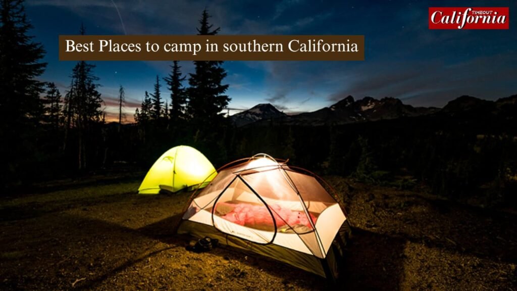 best places to camp in southern california in november