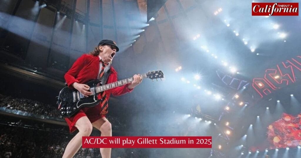 AC/DC will play Gillett Stadium