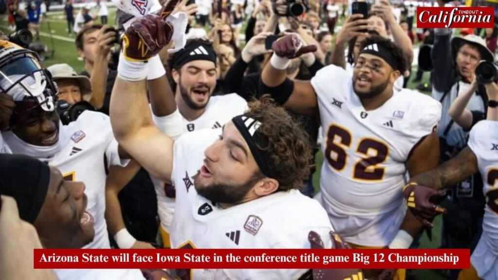 Arizona State will face Iowa State in the conference title game Big 12 Championship