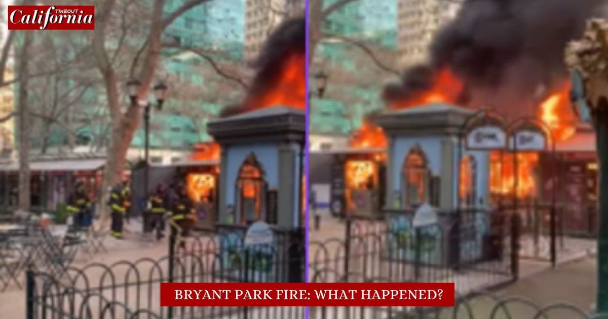 Fire at Bryant Park Winter Village Holiday Market prompts massive