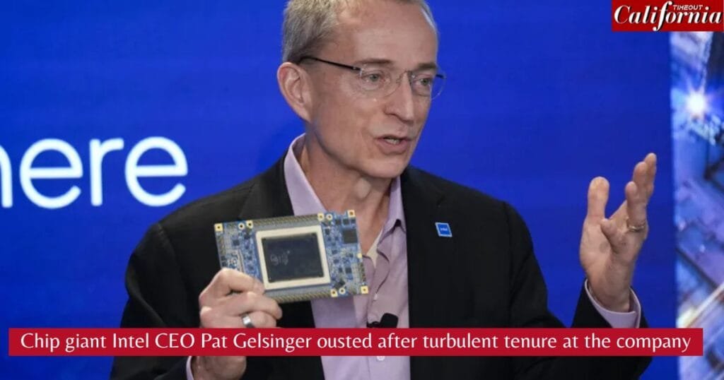 Chip giant Intel CEO Pat Gelsinger