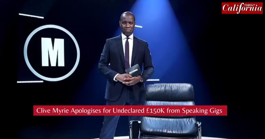 Clive Myrie Apologises for Undeclared £150K from Speaking Gigs