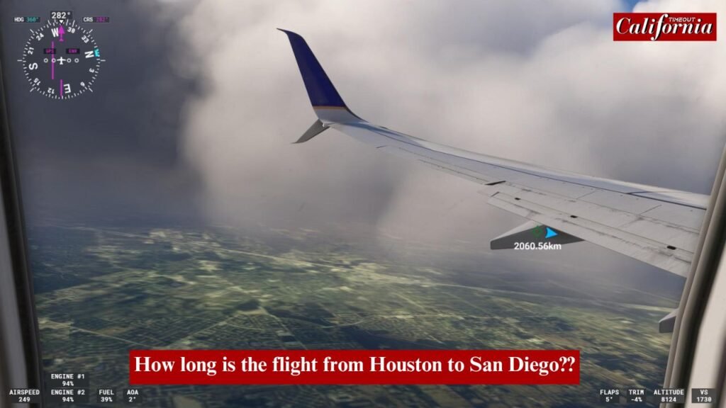 "Discover How long is the flight from Houston to San Diego takes and plan your journey with ease."