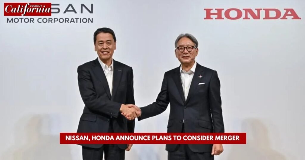 Nissan, Honda announce plans to consider merger