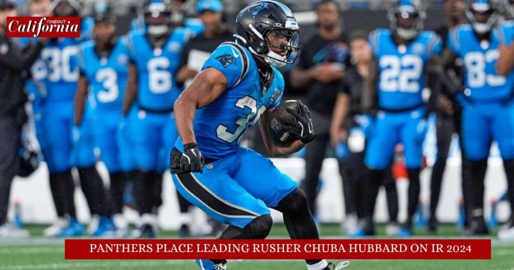 Panthers place leading rusher Chuba Hubbard on IR 2024