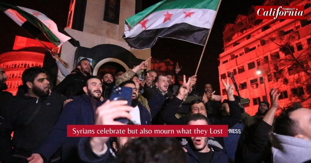 Syrians celebrate but also mourn what they Lost