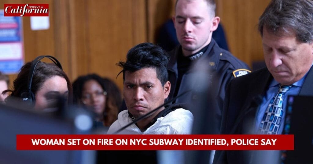 Woman set on fire on NYC subway identified, police say