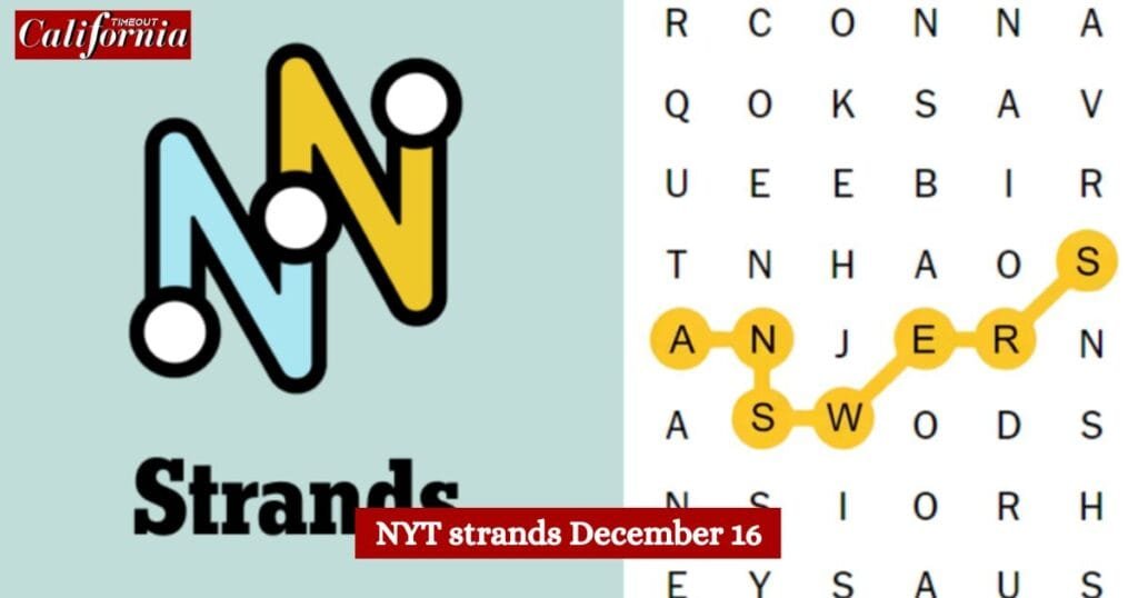 NYT ‘Strands’ Hints, Spangram And Answers For Monday, December 16