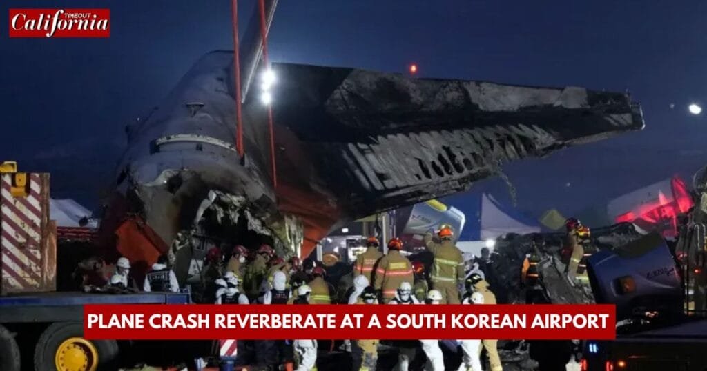 The sounds of cries and prayers of the mourning families of the victims of the plane crash reverberate at a South Korean airport